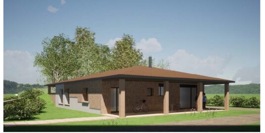 Casa en construcción – 3 dormitorios, parcela 2860m2